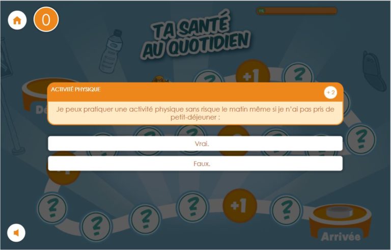 Ta santé au quotidien - question